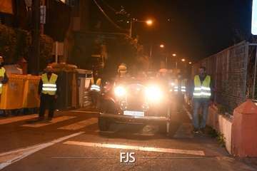Papá Noel visita de sorpresa Lomo Magullo (Telde)/Francisco Javier Santana.
